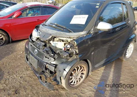 2013 Smart Fortwo Passion from USA, damaged, VIN WMEEJ3BA1DK609247